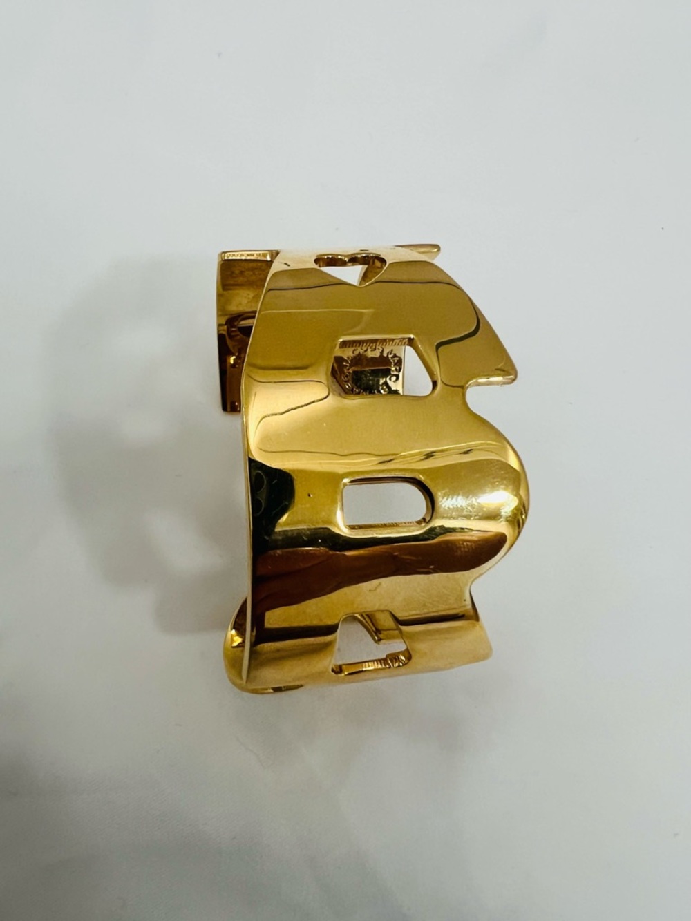 Marc by Marc Jacobs Gold-tone Statement Cuff Bracelet